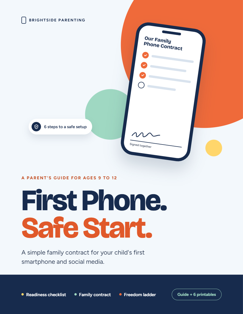 First Phone Contract for Kids | Smartphone Safety Guide for Parents